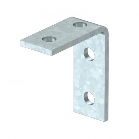 90° mounting bracket with 4 holes 