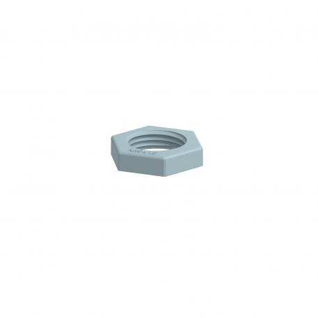 Locknut, metric thread, silver grey 25 | 5 | M16_x_1,5 | 22