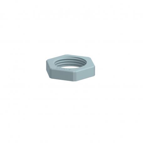 Locknut, metric thread, silver grey 29 | 6 | M20_x_1,5 | 26