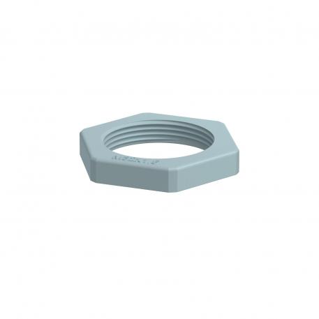 Locknut, metric thread, silver grey 46 | 7 | M32_x_1,5 | 41