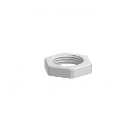 Locknut, metric thread, light grey 29 | 6 | M20_x_1,5 | 26