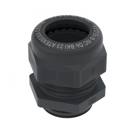 Cable gland, EX area, metric thread, black  |  | M40 x 1,5 | no | Black