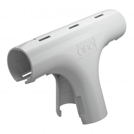 Quick pipe T piece, light grey 69 | M20