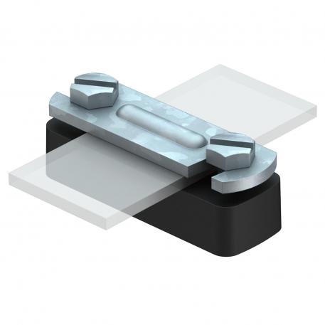 Spacer for flat conductor, with polyamide base