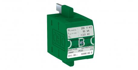 LightningController, plug-in arrester with function display