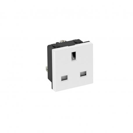 0° socket, British Standard, single