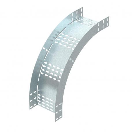 90° vertical bend, falling, PT76 FT 609 | Steel | Hot-dip galvanised